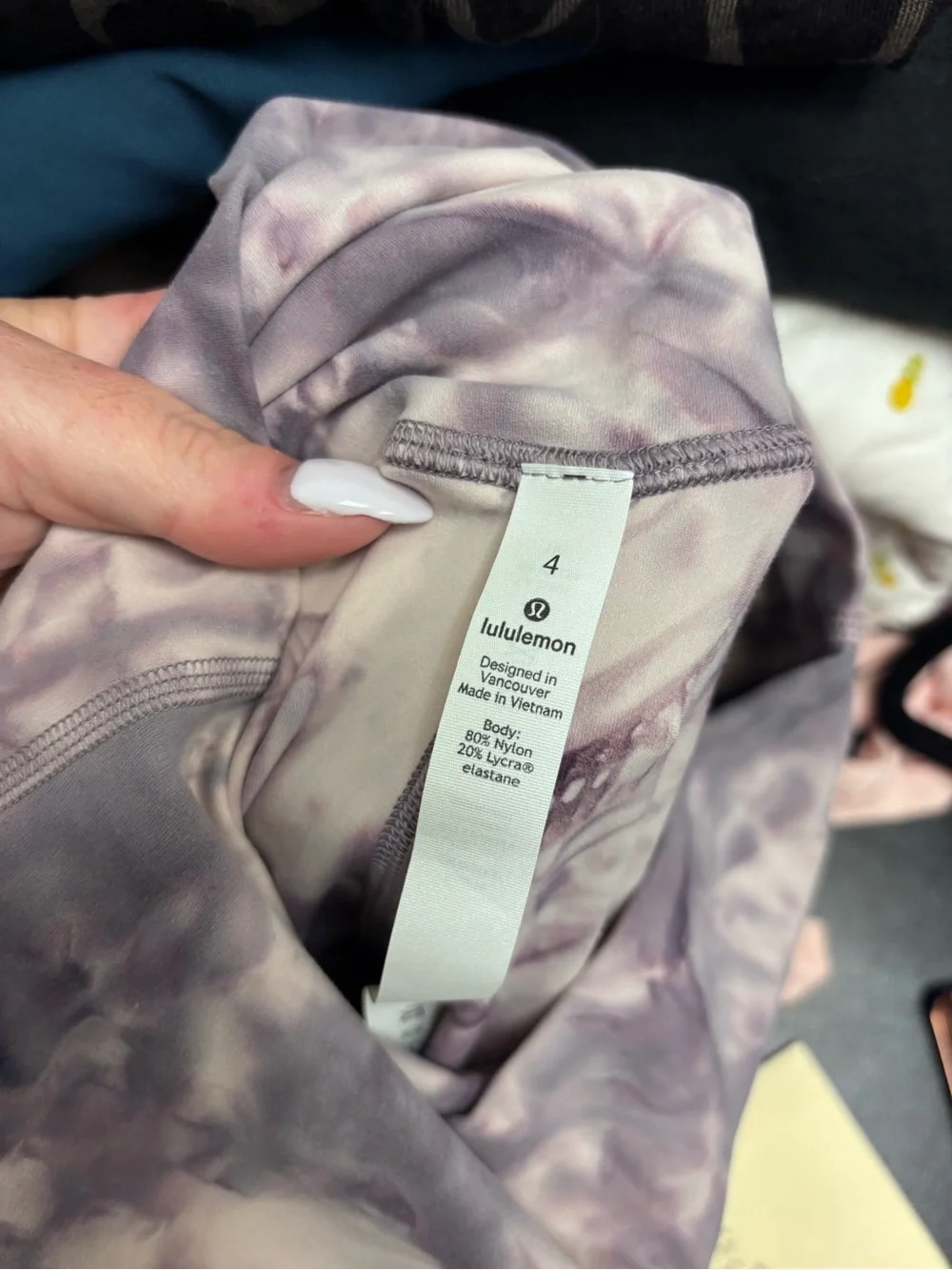 Lululemon Align Crop 21” Diamond Dye